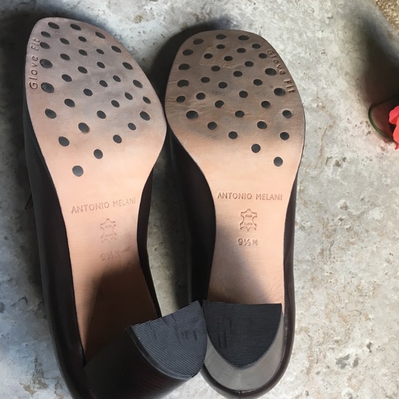 Antonio Melani A6 “Pretty” brown chunky heels NWOT - Picture 4 of 8